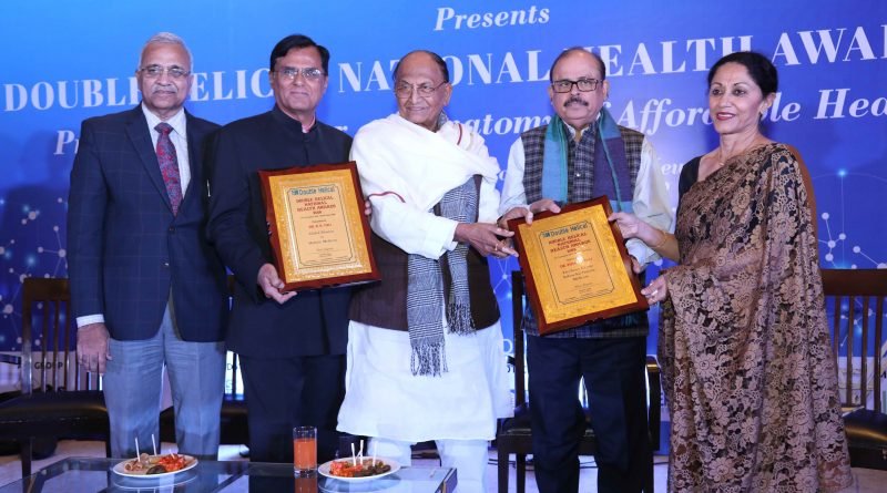 Dr. (Prof.) R.K. Tuli begin honor for research in Holistic Medicine