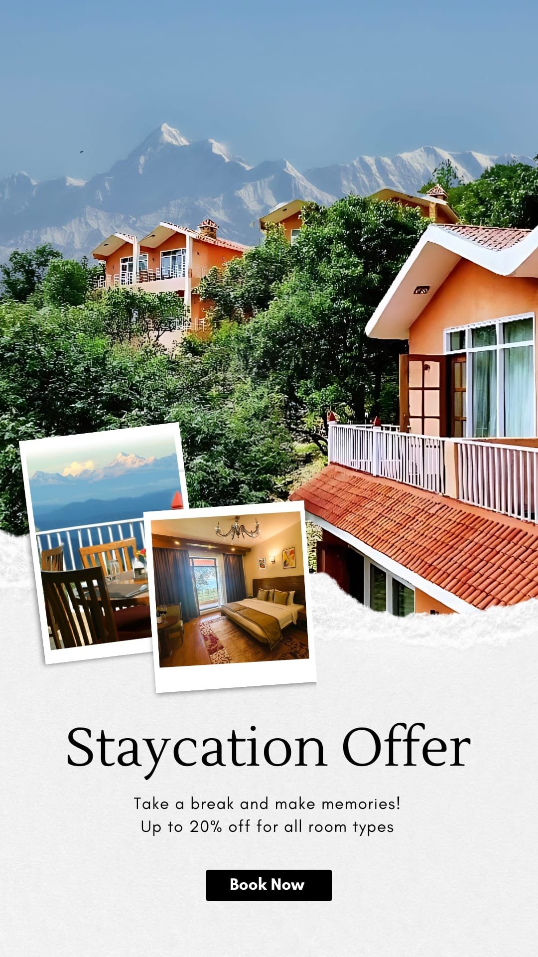 Staycation Offer from essence of nature