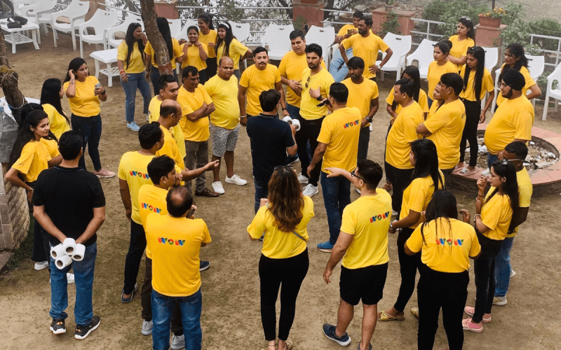 Team Building Game at EON Hills